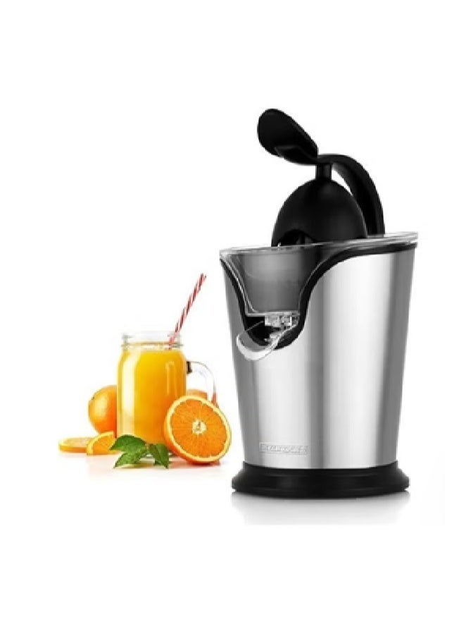 Jamaky Electric Orange Juicer, Stainless Steel, 700 Watts, Italian Technology, JMK 4004 - Image 1